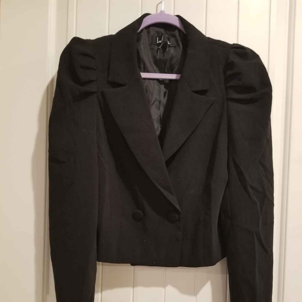 Lulus Black Jacket